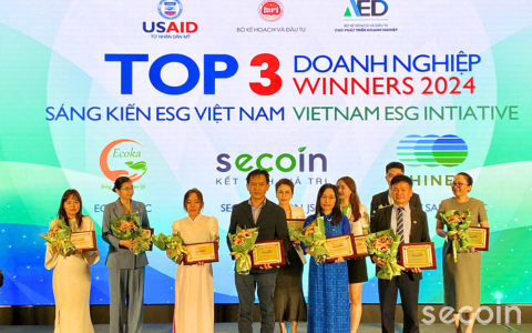 Secoin đạt Top 3 Giải thưởng Sáng kiến ESG Việt Nam 2024